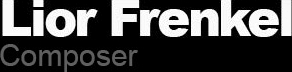 Lior Frenkel Composer Logo